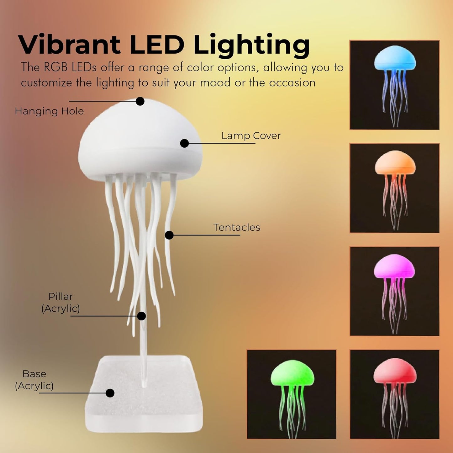 Jellyfish Night Light