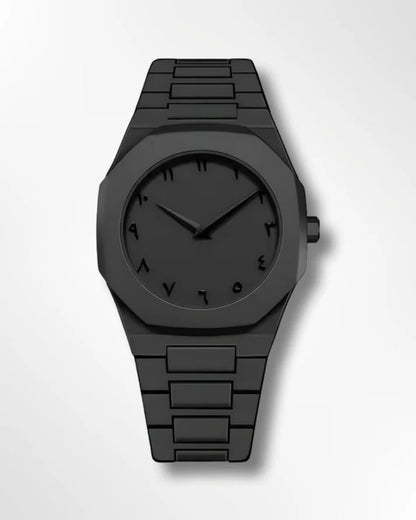 Luxury Stainless Steel Arabic Numeral Watch – Everyday & Formal Wear